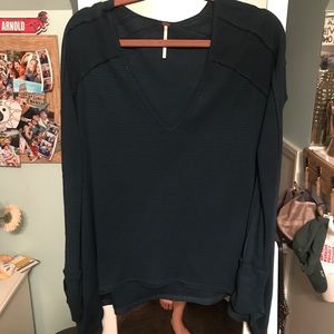 Free People Emerald Green Thermal